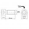 Parafuso Cabea Cilindrica com Sextavado Interno Allen M14x35 M14-2.00x35 MA