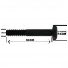 Parafuso Sextavado Ao 8.8  M8 x 55MM MA DIN 931 ROSCA PARCIAL