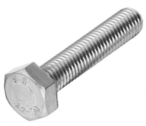 PARAFUSO SEXTAVADO ZINCADO BRANCO M5 X 25
